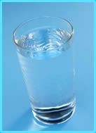 Glass of water